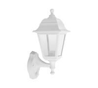 LEDKIA LIGHTING - Lámpara de Pared Exterior | Detector de Movimiento PIR | IP44 para Interior y Exterior | Compatible con Bombilla LED E27, Blanco, Polipropileno