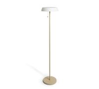 LEDKIA LIGHTING Lámpara de Pie Solar Exterior LED 2.6W Aldana Crema