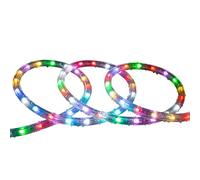 LEDKIA LIGHTING Manguera LED Redonda 220V AC 36 LED/m RGB IP65 Corte 100 cm a Medida RGB 4 m | Ideal para Navidad