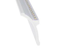 LEDKIA LIGHTING - Moldura para Tira LED 2m | Perfil Decorativo | Instalación Sencilla | Compatible con Tiras LED hasta 18mm, Blanco, PS