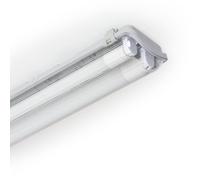 LEDKIA LIGHTING Pantalla Estanca 120 cm con 2 Tubos LED T8 G13 Incluidos | 5040 lm | Luz Blanca Fría 6000K | IP65 | Iluminación Técnica para Garajes, Exteriores Cubiertos o Almacenes