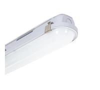 LEDKIA LIGHTING Pantalla Estanca LED 120 cm 36W Regulable DALI | 4500 lm | Luz Blanca Neutra 4000K | IP65 para Zonas Húmedas o Exteriores | Carcasa Técnica para Parking; Taller o Almacén