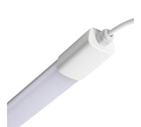 LEDKIA LIGHTING Pantalla Estanca LED 120cm 36W PC IP65 3200K Blanco Cálido | IP65 | Iluminación 3600lm | Uso interior y exterior, 3200K Blanco cálido