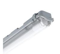 LEDKIA LIGHTING - Pantalla Estanca Slim IP65 para Tubo LED (NO incluido) | Para Tubo T8 | Conexión y Portalámparas Incluidos, 60 cm, Policarbonato