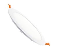 LEDKIA LIGHTING - Placa LED 20W Circular | Downlight Empotrable SuperSlim | Corte Ø225mm | 1530 lm Flujo Luminoso | Ángulo 120º, Blanco Frío 5000K, Aluminio