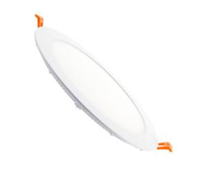 LEDKIA LIGHTING - Placa LED 20W Circular | Downlight Empotrable SuperSlim | Corte Ø225mm | 1530 lm Flujo Luminoso | Ángulo 120º, Blanco Frío 5000K, Aluminio