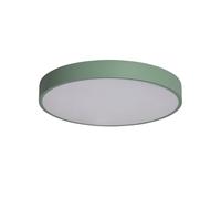 LEDKIA LIGHTING - Plafón LED 24W | Temperatura de Color Seleccionable | Diámetro Ø400 mm | Verde Celadón, Metal