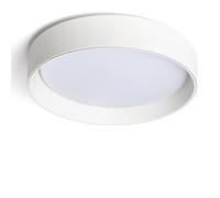 LEDKIA LIGHTING - Plafón LED para Cocina, Comedor, Habitación 20W Circular Ø450 mm | Temperatura de Color Seleccionable | 1600 lm Flujo Luminoso | Metal Resistente, Blanco