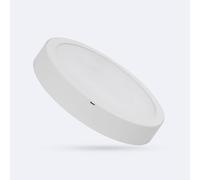 LEDKIA LIGHTING Plafón LED para Cocina, Comedor, Habitación, Baño 18W Circular Ø225 mm 3000K Blanco Cálido
