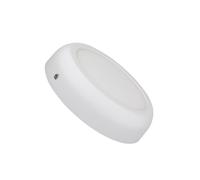 LEDKIA LIGHTING Plafón LED para Cocina, Comedor, Habitación, Baño 18W Circular Metal Ø225 mm Design White 6000K Blanco Frío