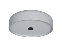 LEDKIA LIGHTING Plafón LED para Cocina, Comedor, Habitación, Baño 24W Metal Ø350 mm Blanco Seleccionable Eyelight Gris