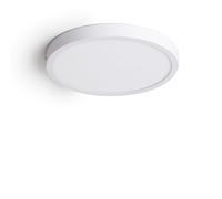 LEDKIA LIGHTING Plafón LED para Cocina, Comedor, Habitación, Baño 30W Circular Foco Downlight Empotrable Plano Temperatura de Color Seleccionable (Blanco Frío, Neutro, Cálido) Ø400 mm