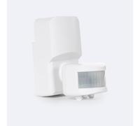 LEDKIA LIGHTING Sensor de Movimiento Para Esquina PIR 360º Fotocélula Direccionable IP54 Blanco