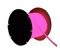 LEDKIA LIGHTING Tira LED Neón Regulable 220V BOBINA 50m Circular SFLEX17 8W/m Corte 100cm IP65 Rosa