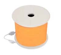 LEDKIA LIGHTING Tira LED Neón Regulable 220V BOBINA 50m Naranja Circular 360 9W/m Corte 100cm IP67 Naranja
