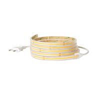 LEDKIA LIGHTING Tira LED Regulable 220V COB Autorectificada Silicone FLEX 560 LED/m 1250 lm/m Ancho 10mm IP65 Corte 10 cm a Medida Blanco Cálido 2700K