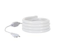 LEDKIA LIGHTING Tira Neón LED Regulable 220V AC 120 LED/m Circular 360 Blanco Frío IP67 a Medida Corte cada 100 cm Blanco Frío 5 m