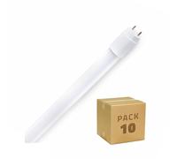 LEDKIA LIGHTING Tubo LED T5 145 cm Cristal Conexión Dos Laterales 18W (Pack 10 un) No Flicker 4000K Blanco Neutro No T5