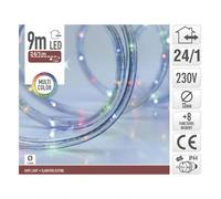 Ledkia Manguera Exterior LED RBG Redonda 8 Modos 9m RGB