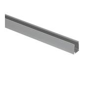 LEDKIA Perfil Aluminio 1m para Neón LED RGB Semicircular 180 Plateado