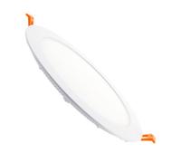 LEDKIA Placa LED 15W Circular SuperSlim Corte Ø 170 mm 5000K Blanco Frío