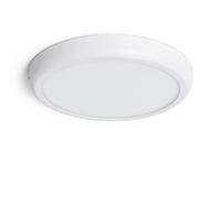 LEDKIA Plafón LED 24W Circular Metal Ø300 mm Design White 4000K Blanco Neu