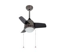 LEDKIA Ventilador de Techo LED Negro 66cm Modern 6000K