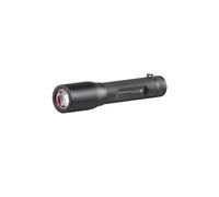 Ledlenser C3R - Linterna LED clásica recargable, 140 lúmenes, súper brillante, 2 modos, enfoque ajustable, resistente al agua, batería de larga duración para camping, senderismo, pasear al perro, al