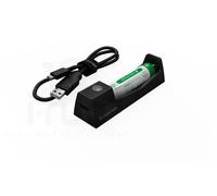 Ledlenser estación de carga y batería de iones de litio de 3,7 V / 750 mAh TU Negro
