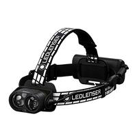 Ledlenser H19R Signature: Linterna frontal LED recargable, resistente al agua (IP68), superbrillante con 4000 lm, cabezal giratorio - Para acampar, senderismo y montar en bicicleta, 20h de autonomía.