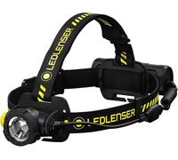Ledlenser Linterna Frontal LED H7R Work Robust, Recargable con batería de Litio, Impermeable IP67, 1000 lúmenes, CRI Alto, regulación Gradual, Haz de luz de 250m, Cable de Carga magnético USB