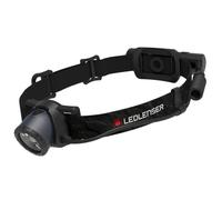 Ledlenser H8R Linterna Frontal Recargable, 600lm, Edición 25 Aniversario | Incluye batería adicional: doble autonomía, alcance 150 m, USB-C, luz roja trasera, IP54, para el trabajo, camping y pesca