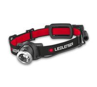 Ledlenser H8R Linterna frontal recargable LED, Batería 18650 600 Lumens Linterna frontal super brillante, con luz trasera de lectura, Carga USB, Enfocable, Ideal linterna de trabajo, equipo de camping