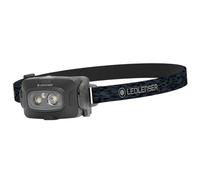 Ledlenser HF4R Core Headlamp LED recargable Linterna frontal LED 500 Lumen Linterna frontal para aventuras con luz roja Linterna frontal para exteriores Linterna frontal impermeable IP68, Black