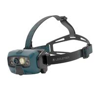 Ledlenser HF8R Core - Linterna frontal recargable LED de 1600 lm, 6 modos, hasta 60 horas de funcionamiento, enfoque ajustable, impermeable IP68, modo de luz roja, USB C, linterna frontal para