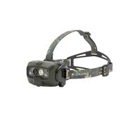 Ledlenser HF8R Core RGB - Linterna de cabeza de pesca recargable, camuflaje, 1600 lm, 8 modos, incluyendo luz LED roja, verde, azul, hasta 90 horas de funcionamiento, enfoque ajustable, impermeable,