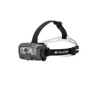 Ledlenser HF8R Signature Linterna frontal LED recargable, 2000 lúmenes, sin manos libres, para exteriores, luz roja, linterna para la cabeza, resistente al agua