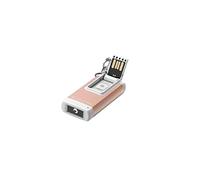 Ledlenser K4R Llavero, 120 lúmenes, 25 metros de alcance, 3,5 horas de funcionamiento, recargable, incluye cable de carga USB oro