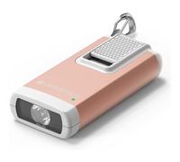 Ledlenser K6R Llavero, 400 lúmenes, recargable, con interfaz USB-A, con luz roja (oro)