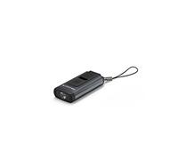 Ledlenser K6R Safety-Llavero, Compacto, 400 lúmenes, Recargable, con Interfaz USB-A, con función de Alarma (Gris), Unisex Adulto, 400lm