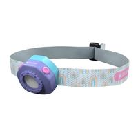 Ledlenser KIDLED4R Linterna frontal para niños, recargable por USB, 3 colores LED, diseño unicornio, ligera (25 g), ideal para leer, acampar y divertirse por la noche, regalo para niños.