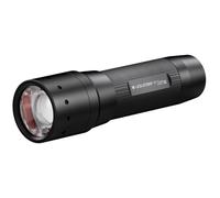Ledlenser Linterna de bolsillo LED multiusos P7 Core, 450 lúmenes, enfocable, haz de luz de 300m, funcionamiento con 4 pilas AAA, incluye pilas, tres niveles de luminosidad, Flashlight