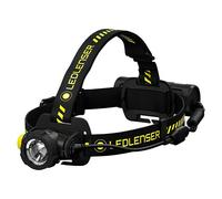 Ledlenser Linterna Frontal LED H7R Work Robust, Recargable con batería de Litio, Impermeable IP67, 1000 lúmenes, CRI Alto, regulación Gradual, Haz de luz de 250m, Cable de Carga magnético USB