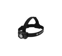 Ledlenser HF6R Linterna Frontal Recargable LED, 900 lm, IP67, Auto Enfoque | Haz de luz adaptativo, 60h de autonomía, alcance 180m, Ligera 130g, Resistente al agua, Luz roja, Para acampada y trabajo