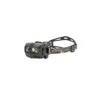 Ledlenser HF8R Core RGB - Linterna de cabeza de pesca recargable, camuflaje, 1600 lm, 8 modos, incluyendo luz LED roja, verde, azul, hasta 90 horas de funcionamiento, enfoque ajustable, impermeable,