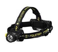 Ledlenser Linterna Frontal LED H7R Work Robust, Recargable con batería de Litio, Impermeable IP67, 1000 lúmenes, CRI Alto, regulación Gradual, Haz de luz de 250m, Cable de Carga magnético USB