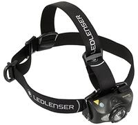 Ledlenser Linterna frontal LED para exteriores MH8, negro, recargable con batería, 600 lúmenes, enfocable, duración lumínica de hasta 60h, luz roja/verde/azul, con 2 pilas AA, bloqueo de transporte