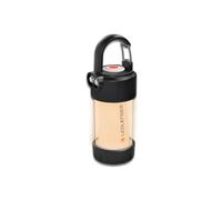 Ledlenser Linterna LED ML4 Warm Light, batería 14500 recargable, 300 lúmenes, antideslumbrante patentado, hasta 40h de duración, luz roja, funcionamiento posible con 1 pila AA, mosquetón, exteriores