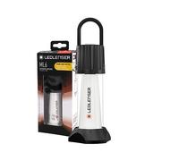 Ledlenser Linterna LED ML6 Warm Light, recargable con batería de litio 18650, 750 lúmenes, antideslumbrante patentado, hasta 240h de duración, batería externa, con función de luz roja, exteriores