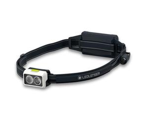 Ledlenser NEO5R Linterna Frontal Recargable, 600lm, 104g, IP54, Running | LED, hasta 35h de autonomía, alcance 100m, luz trasera roja intermitente, IP54, ideal para trail y running